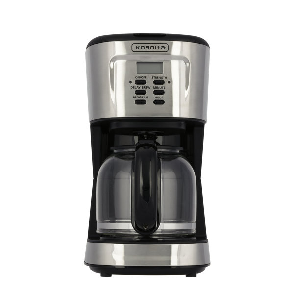 Kognita 12Cup Programmer Coffee Maker with Antidrip & Auto shut